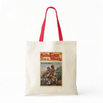 Buffalo Bill Weekly 1 - vintage Canvas Bag