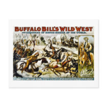 Buffalo Bill Wild West 1899 Postcard