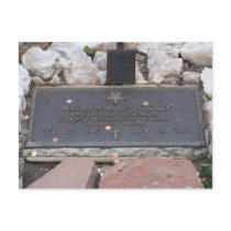 Buffalo Bill - William Cody Grave Postcard