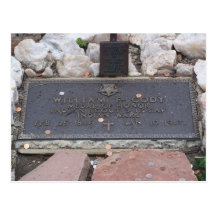 Buffalo Bill - William Cody Grave Postcard