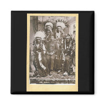 Buffalo Bill's Indians 1890 Refrigerator Magnets