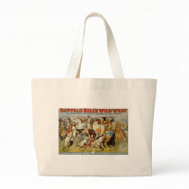 Buffalo Bill's Wild West Show Tote Bag