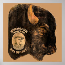 Buffalo Bill's Wild West Show Bill of Fare Print
