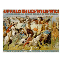 Buffalo Bill's Wild West Show Post Card