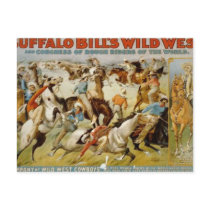 Buffalo Bill's Wild West Show Post Card