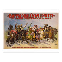 Buffalo Bills Wild West Show Postcards
