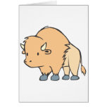 Buffalo Cartoon Greeting Cards