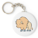 Buffalo Cartoon Keychain