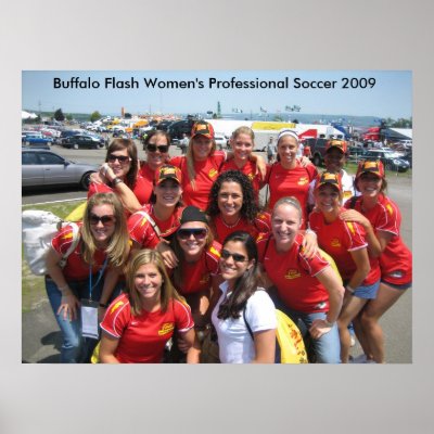 Buffalo Flash Poster by buffaloflashsoccer