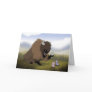 Buffalo Greeting Card
