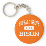 Buffalo Grove - Bison - High - Buffalo Grove Keychains