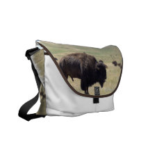 Buffalo Hunts Messenger Bag