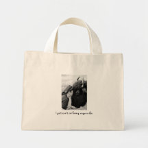 Buffalo Love in White Tote Bag