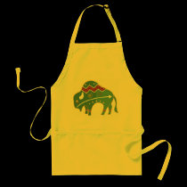 Buffalo Native American Apron aprons