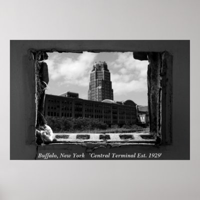 Buffalo, New York   'Central Termi... Posters by NMOphoto