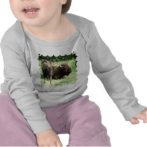 Buffalo Picture Infant Onesie Tees