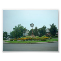 Buffalo Roundabout at Ferry and Richmond Photographic Print