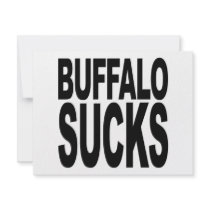 Buffalo Sucks Invitation