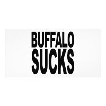 Buffalo Sucks Customized Photo Card