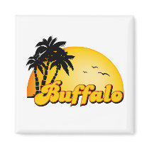 Buffalo Sun Magnets