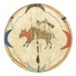 Buffalo Warrior Shield Sticker