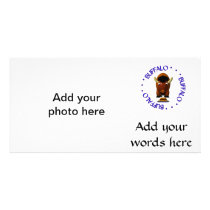 Buffalo with Beef on Weck and Buffalo Wings Photo Card