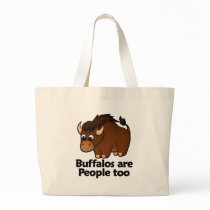 Buffalos are People too Bags