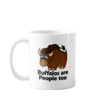 Buffalos are People too Mug