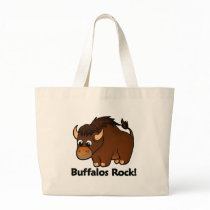 Buffalos Rock! Tote Bags