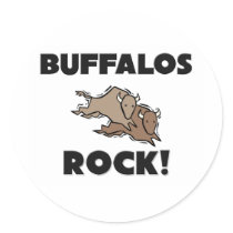 Buffalos Rock Stickers