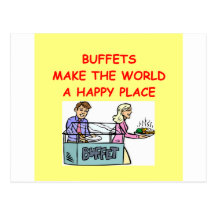 buffets postcard