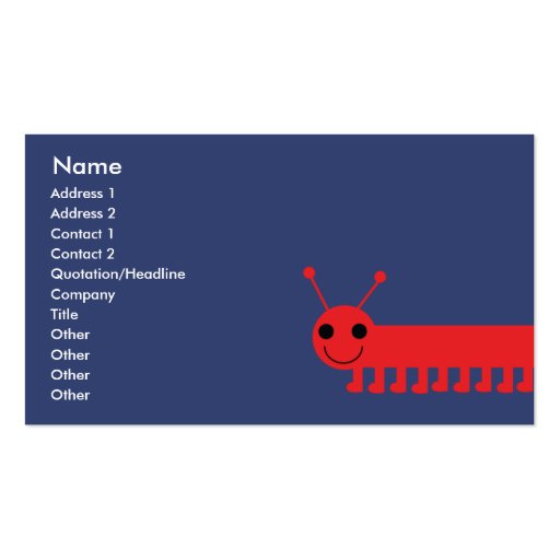 Bug - Business Business Card Template