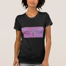Bug Collection - Purple Dragonfly Tshirt