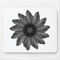 bug wing flower #5 mousepads