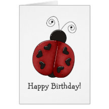 Buggin' You Again · Ladybug Cards