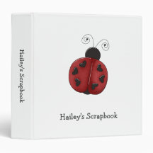 Buggin' You Again · Ladybug Vinyl Binders