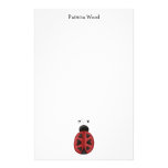 Buggin' You · Ladybug Hearts Custom Stationery