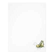 Buggin' You Too · Grasshopper Letterhead Template