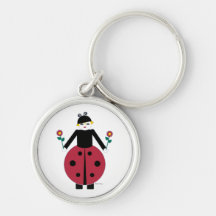 Buggy Martzkins Ladybug Keychain