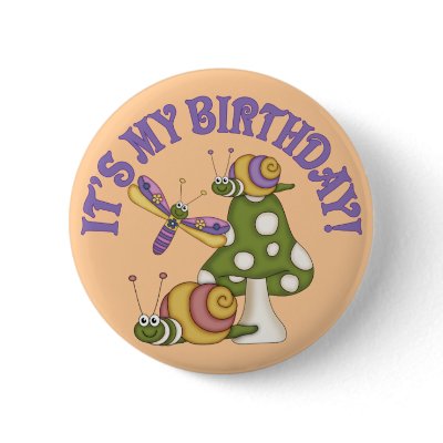 Buggylicious Birthday Pins by birthday_party