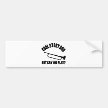 Bugle vector designs bumper sticker
