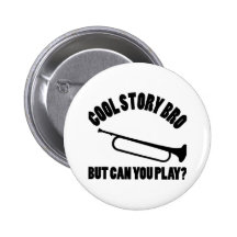 Bugle vector designs pinback buttons