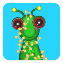 Buglet Tangled in a Golden Charm Bracelet Stickers