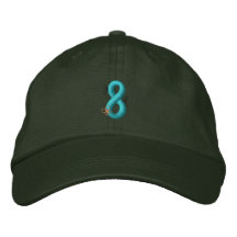 Bugs 8 embroidered baseball caps