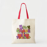 Bugs and Apples 5th Grade Teacher Tote Bags