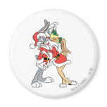 Bugs and Lola Mistletoe Kiss magnets