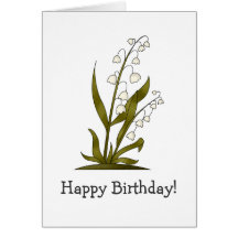Bugs 'n' Blooms · Lily of the Valley Greeting Cards