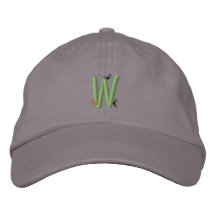 Bugs W Embroidered Baseball Cap