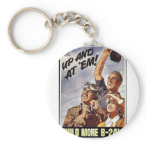 Build More B-24's Key Chains