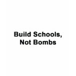 Build Schools, Not Bombs t-shirts
